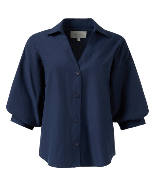 Navy Blue Kate Women's Blouse Top