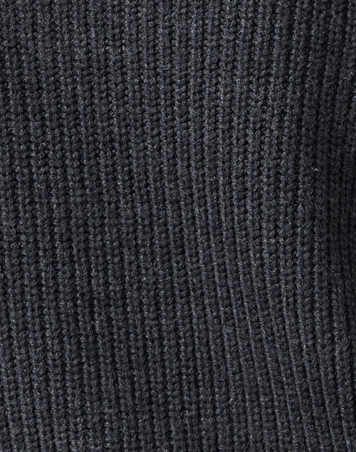 Stylish Dark Grey Wool Knit Cardigan for Your Closet