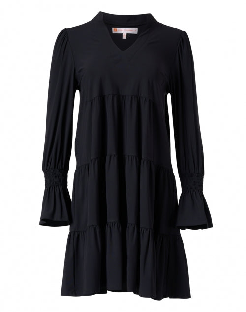 Jude Connally's Chic Tammi Tiered Little Black Dress for Women