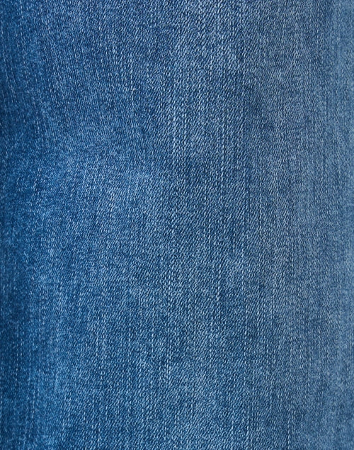 Frame's Stylish Blue Wash Ultra Wide Leg Stretch Denim Slim Palazzo Jeans for a Vintage Look