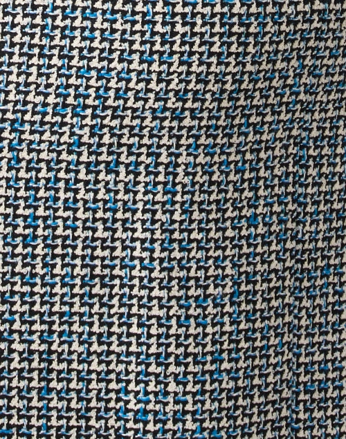 Laura's Blue Tweed Mini Sheath Dress with Fringe Detailing - A Fashionable Women's Dress for the New Season