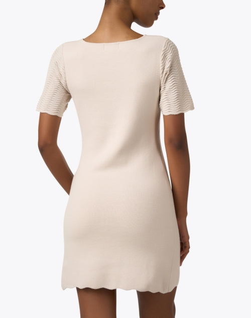 Burgess Audrey Knit Sand Dress for Week - to - Weekend Styling