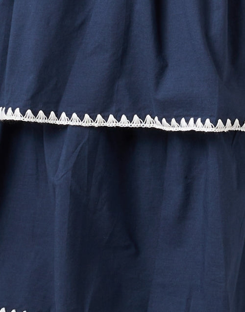 Stylish Navy 100% Cotton Greer Dress for Modern Women