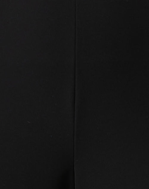 Stylish Black Stretch Straight - Leg Trousers by Emporio Armani