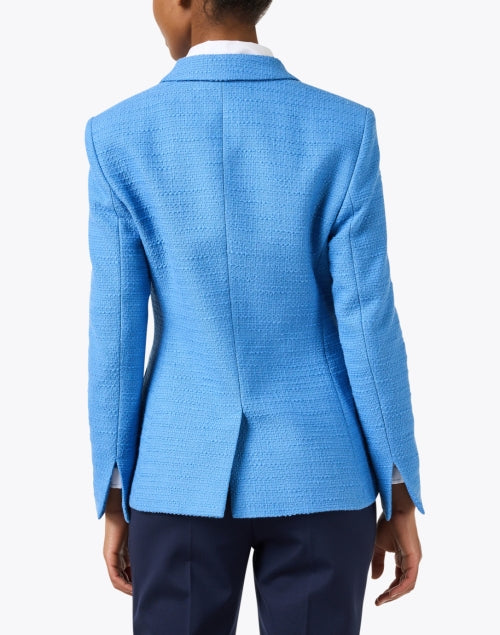 Stylish Jawata Blue Cotton Blend Women's Jacket