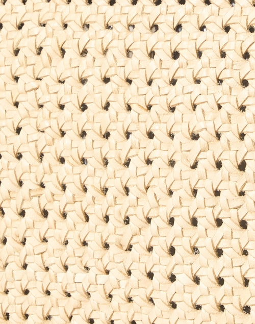 Cream Leather Midi Crossbody Sac Bag for All - Day Chic