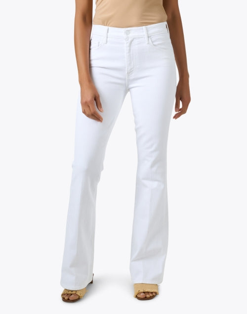 Stylish White Flare Weekender Jeans for Effortless Everyday Look