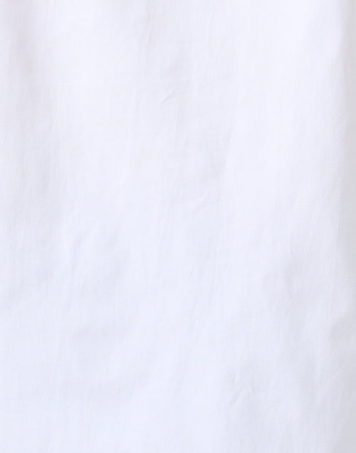 Pia Women's White Cotton Blend Casual Shirt
