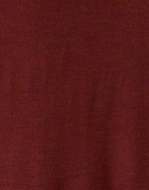 Soft Redwood Brown 100% Merino Wool Turtleneck Sweater