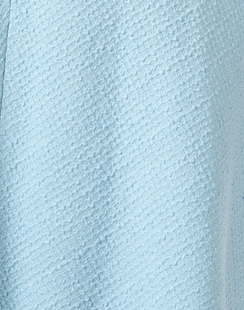 Stylish Verona Sky Blue Wool Tweed Women's Coat