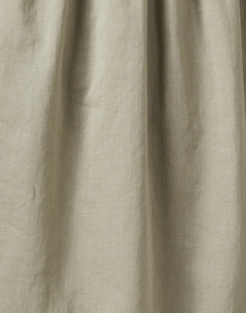Elegant Green Cotton Women's Dress for Workweek