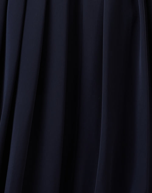 Navy Blue Elegant Santos Dress for Women's Formal Wear