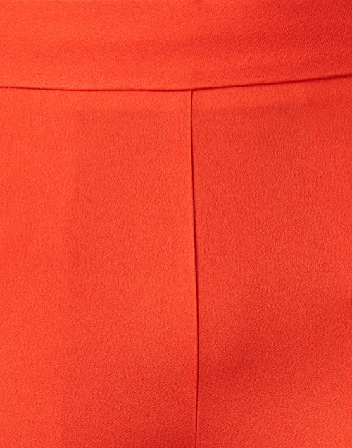 Piazza Sempione's Stylish Hilary Orange Straight - Leg Comfort Pants