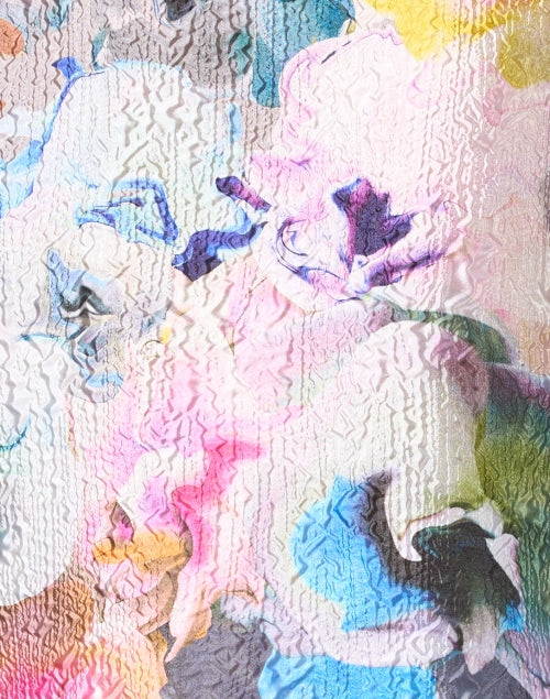 Nandya Multi-Printed Crinkled Top - A Feminine Fashion Statement