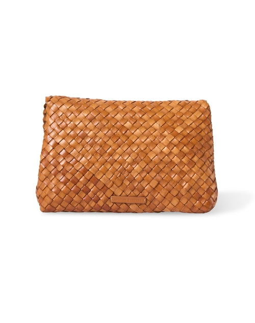 Exquisite Hand - woven Brown Leather Mabel Shoulder Bag for All Seasons