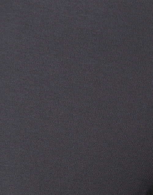 Eileen Fisher Graphite-colored Stretchable Crepe Material Slim-fit Ankle Pants for Everyday Wear