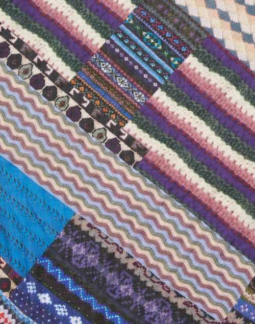 Multifaceted Printed Cashmere Blend Scarf - A Fashionable Accessory