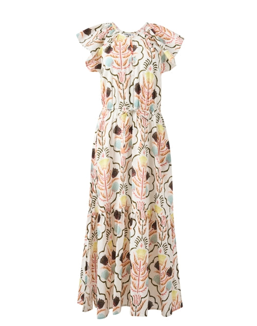 Omika's Cora Multi - Patterned Women's Midi Dress