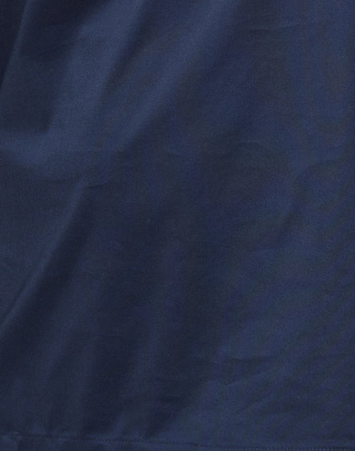Stylish Navy Stretch Cotton Morgan Shirt by Hinson Wu