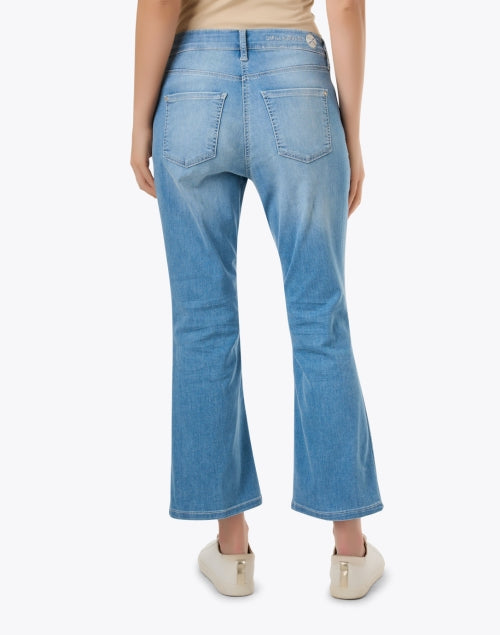 Stylish Dream Light Wash Women's Kick Flare Denim Jeans