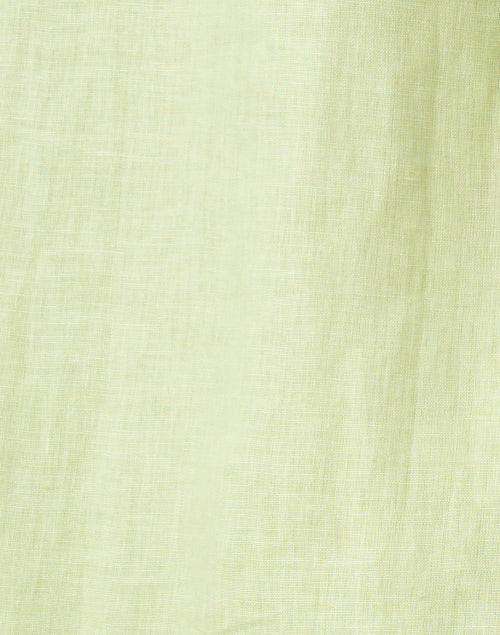 Exquisite Hand - Embroidered Green Linen Ceci Jacket for Women's Fashion