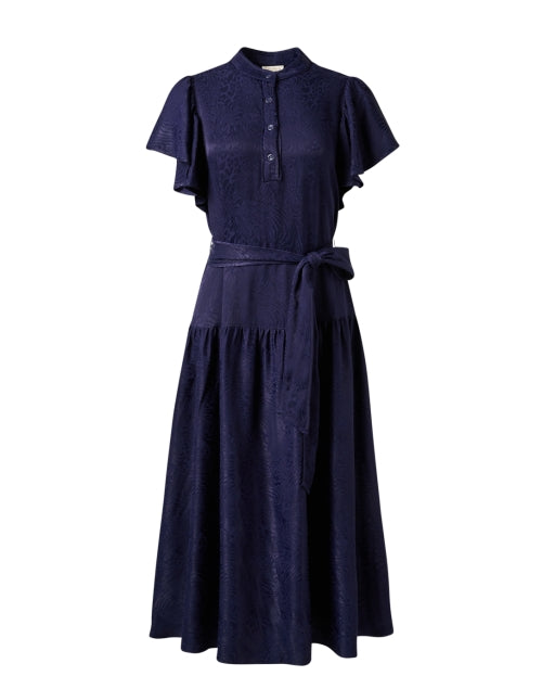 Lucia Navy Women's Contemporary and Feminine Dress
