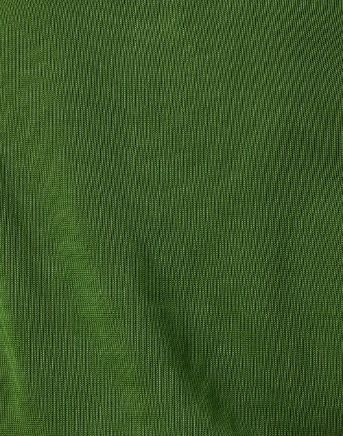 Stylish Percy Green 100% Cotton Vest Top with Cardigan Buttons