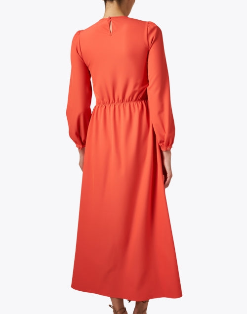 Lea Elegant Red Maxi Dress by Loretta Caponi