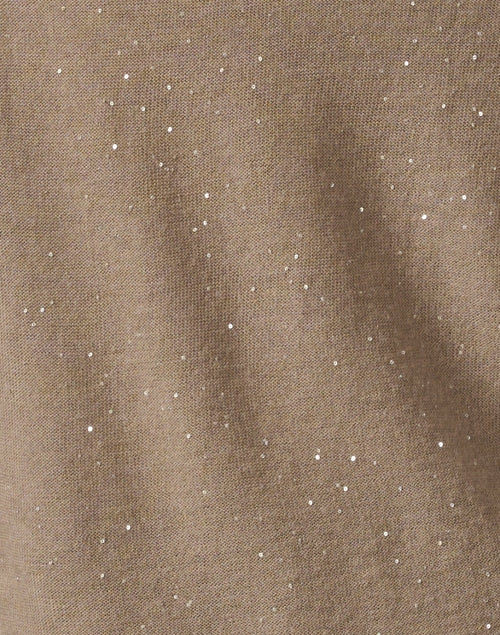 Stylish Taupe-colored Wool Knit Sweater for Fashionable Wear