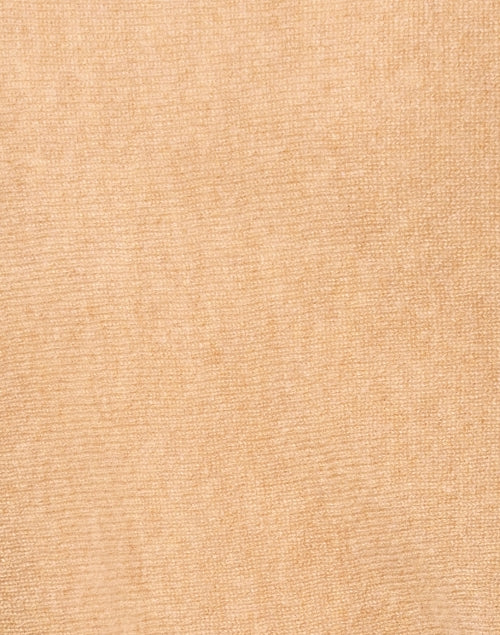 Soft Camel-colored Cashmere Ruana Poncho for Cool Weather