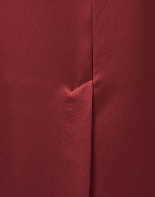 Weekend Max Mara Women's Baiardo Sleeveless Midi Rust Red Formal Dress