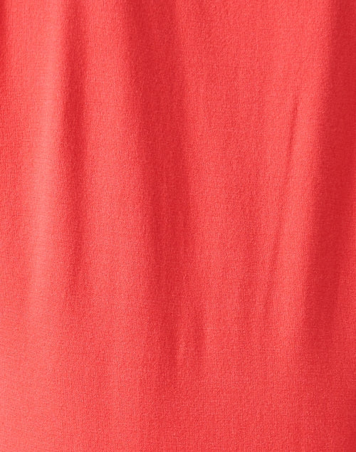 J'Envie Coral Semi - Relaxed Sleeveless Crew Neck Top