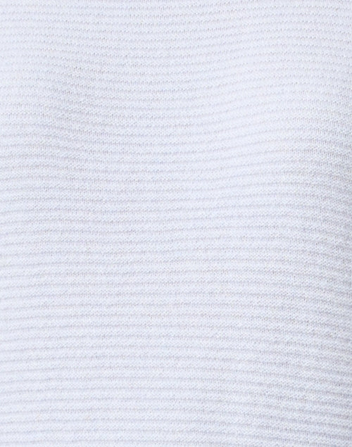 Stylish Celeste Light Blue 100% Cashmere Funnel - Neck Sweater