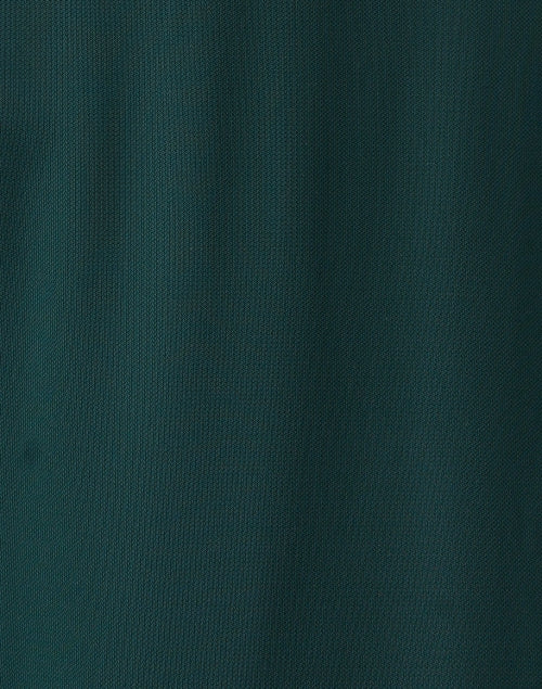 Stylish Deep Green Relaxed-Fit Wide Leg Ankle Pants