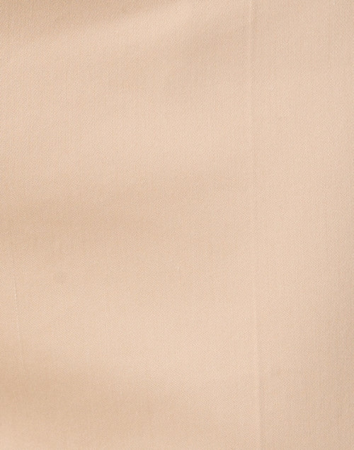 Beige Stretch Wide Leg Cropped Ankle Pants by Joseph