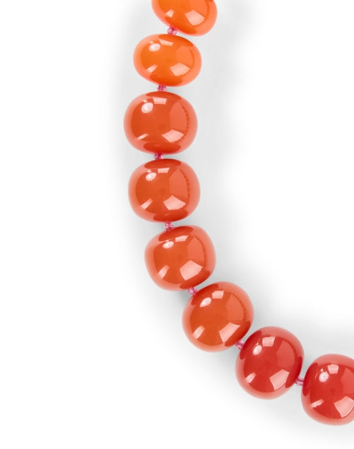 Stunning Olympia Amber Stone Jewelry Necklace by Lizzie Fortunato
