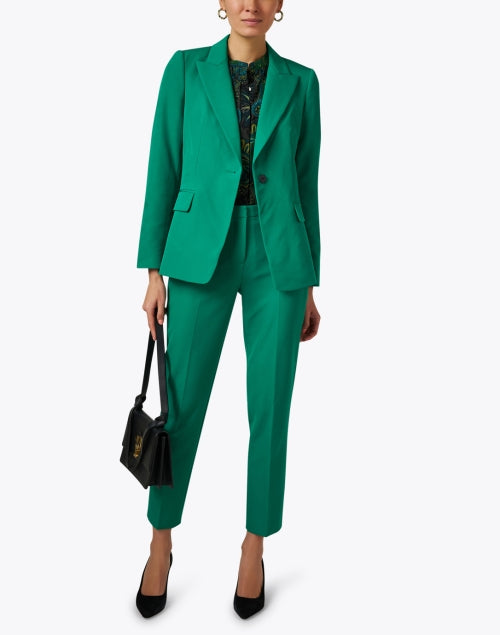 Stylish Jordi Single - Button Bright Green Blazer for Modern Professionals