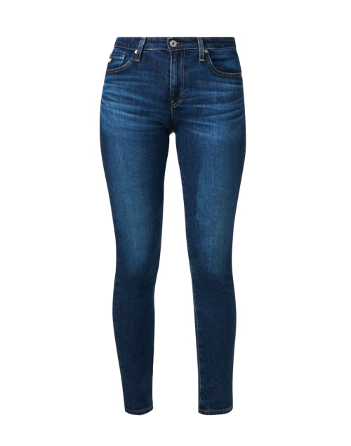 AG Prima Lightweight Stretch Blue Slim Ankle Jeans for Daily Wear