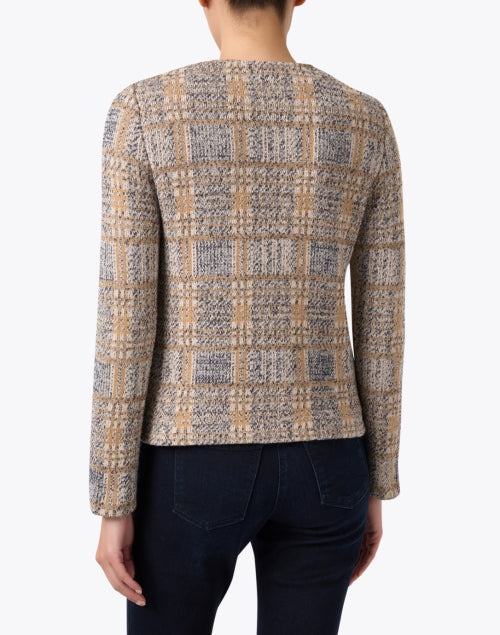 Reve Stylish Multi Plaid Fashion Jacket for New Season