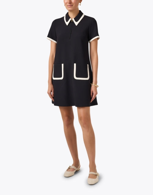 Elegant Rubina Black Women's Mini Dress