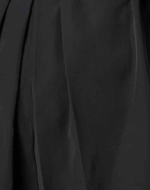 Stylish Black Long-Sleeved Hooded Parka for Spring