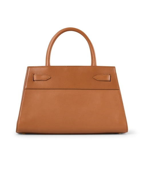 Stylish Tan Leather Dash Handbag for Modern Women