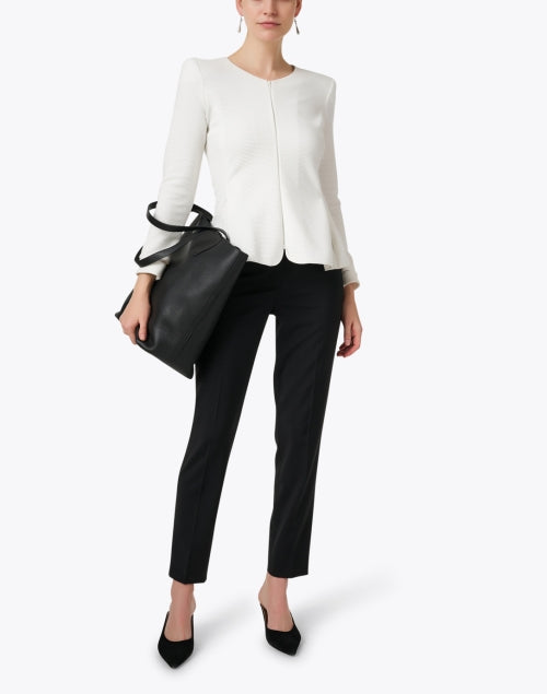 Tilunah Premium Black Wool Dress Pants for Timeless Style