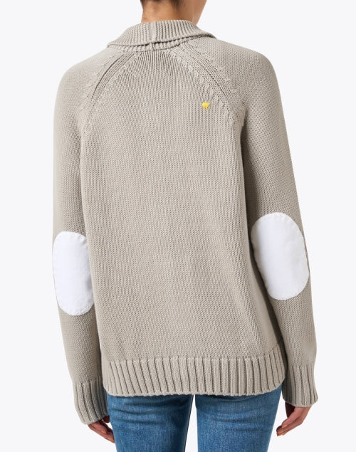 Joyful Beige Women's Knit Cardigan for Fashionable Layering
