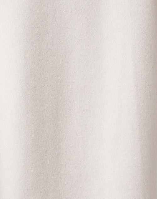 Elegant Beige Luxury Wool-Cashmere Blend Open-Front Coat