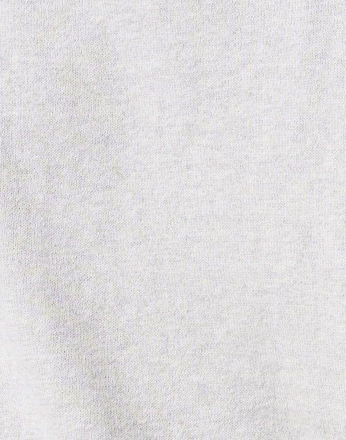 Stylish Grey and Beige Embroidered Women's Sweater for Everyday Wear