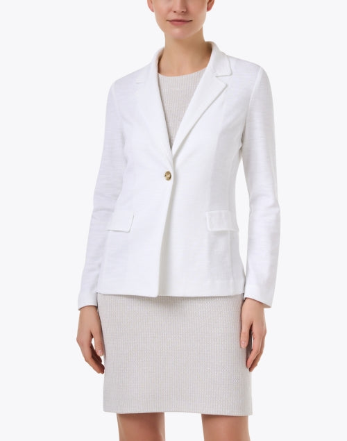 Stylish Superman-inspired White Men's Jacket for Weekday Wear
