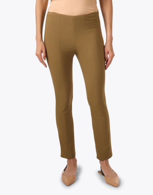 Vince Tan Bi - Stretch Pull - On Ponte Fabric Trousers for Everyday