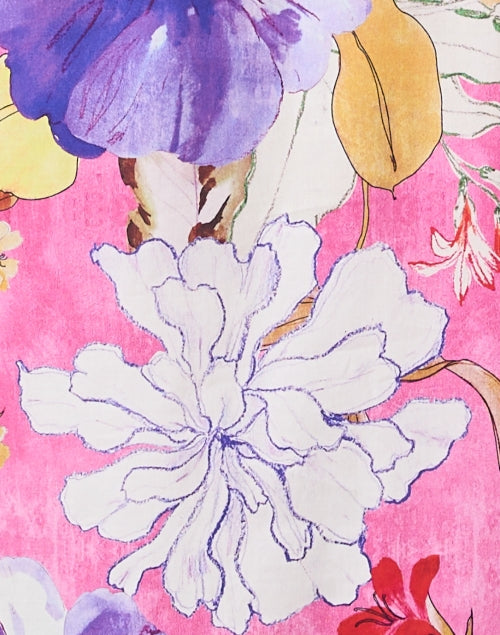 Hinson Wu's Chic Pink Floral Print Mini Dress for Versatile Styling