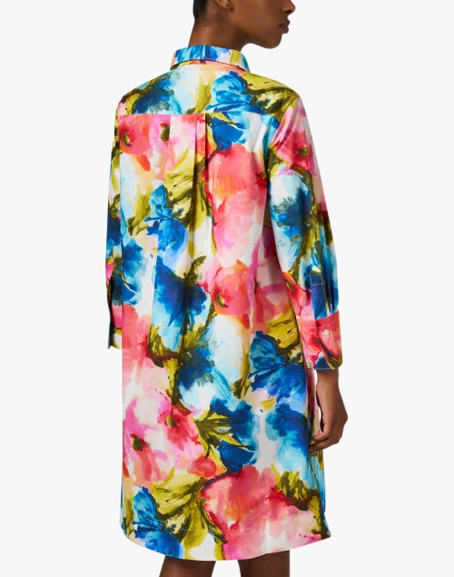 Jackie Women's Floral Print Cotton Casual Dress